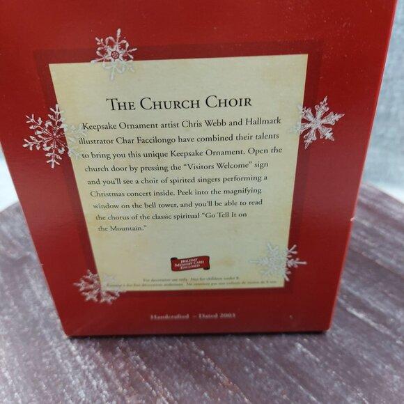 Hallmark Keepsake Ornament The Church Choir 2003 Edition - Picture 4 of 11